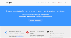 Desktop Screenshot of flupa.eu
