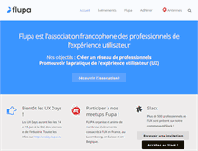Tablet Screenshot of flupa.eu